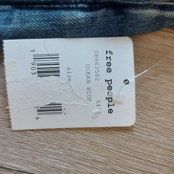 Free People Strappy Denim Shortall - Picture 9 of 13